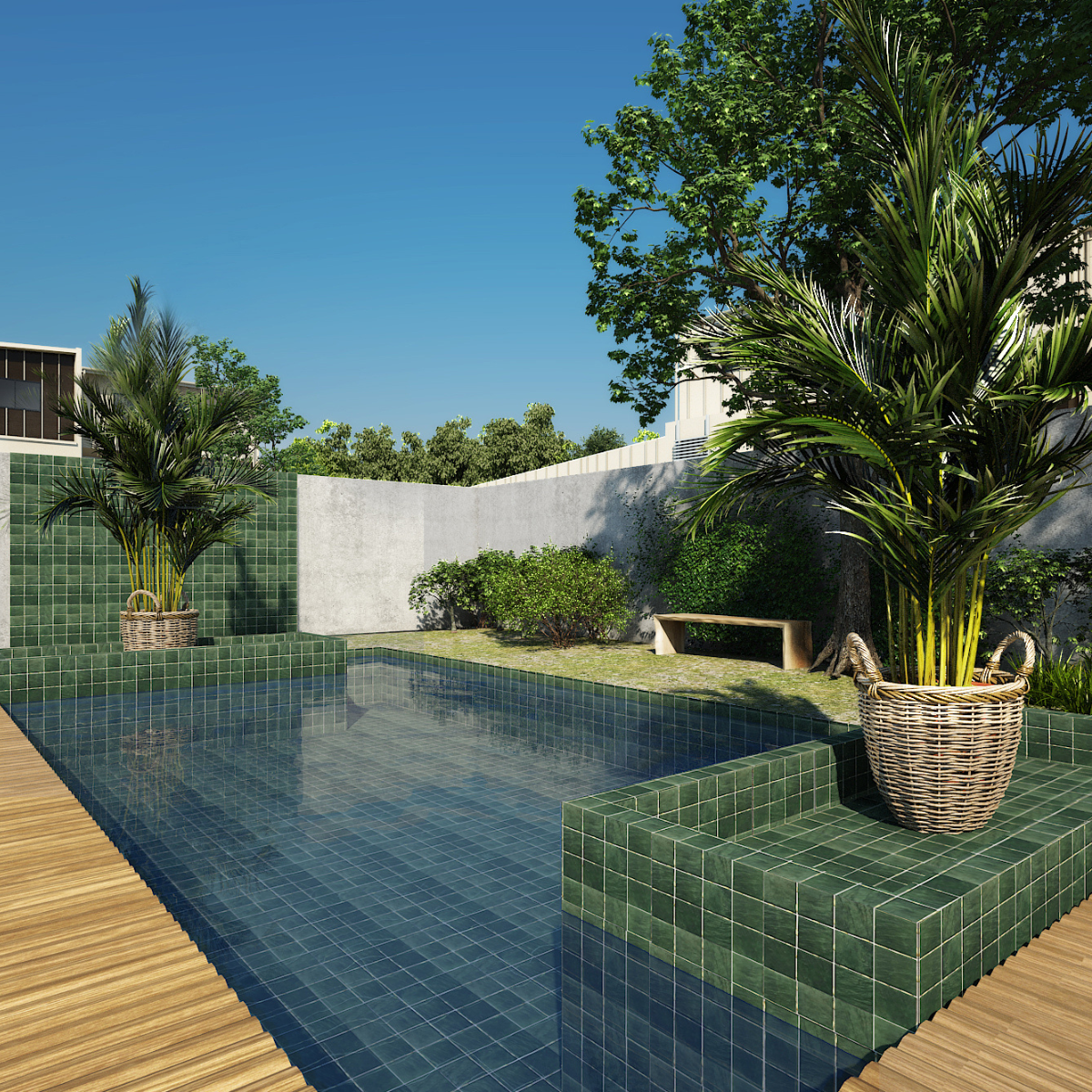 REVESTIMENTO ANGRA VERDE CERAL 10X10 - Imagem 2