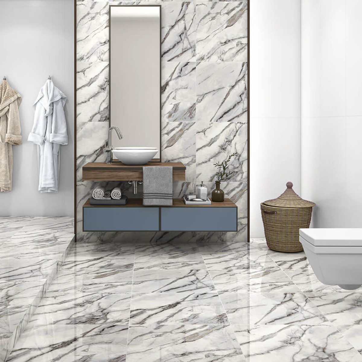 PISO GLAMOUR BRILHO RT FORMIGRES 66x66 - Imagem 2