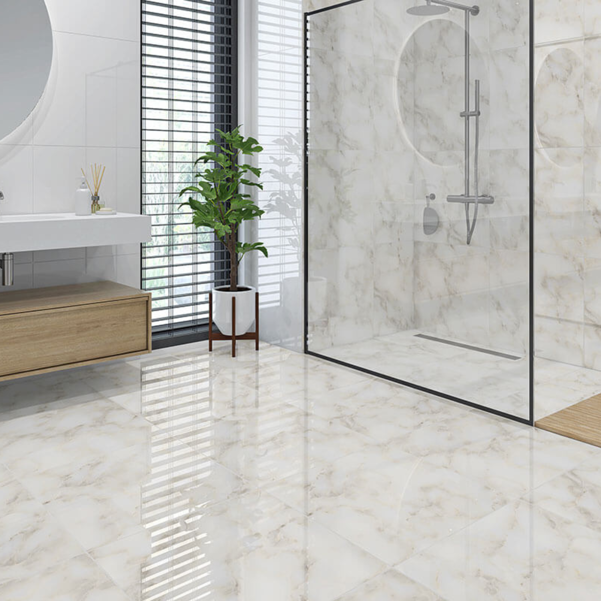 PISO LUNAR RT POLIDO FORMIGRES 66x66 - Imagem 2