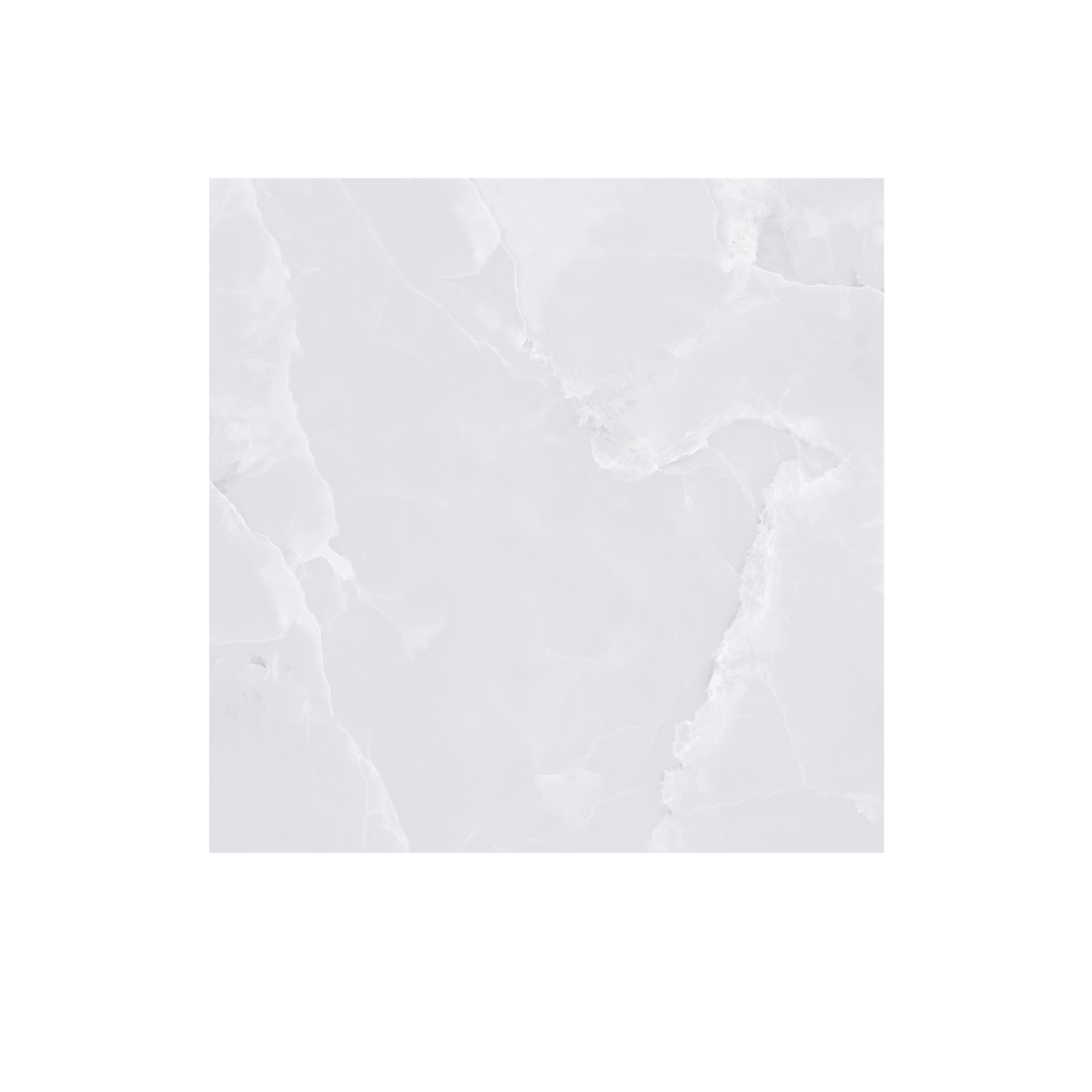 PORCELANATO MASTER BIANCO ONICE LUX CASTELLI 121X121 - Imagem 3