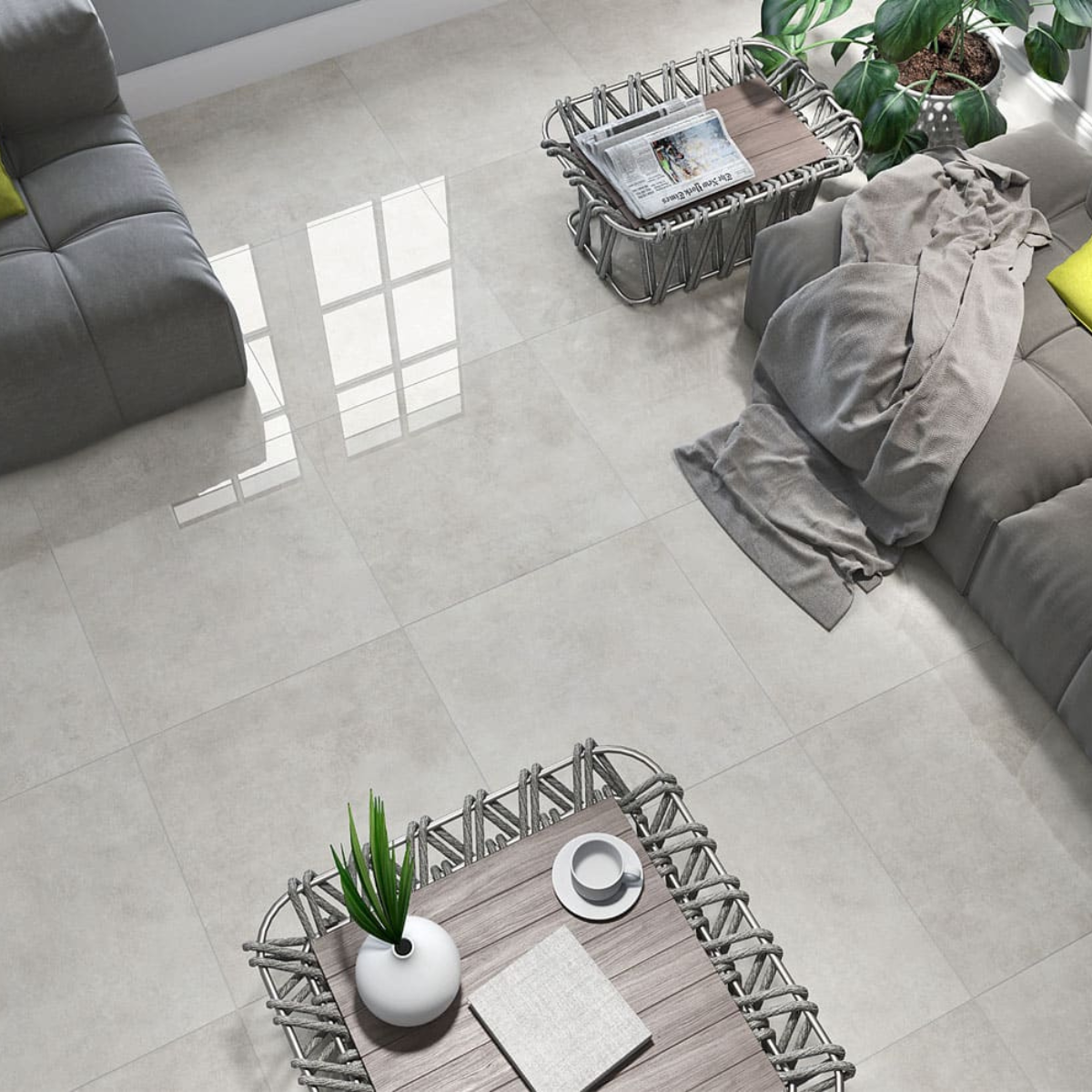 PISO VIGO CZ RT POLIDO FORMIGRES 66x66 - Imagem 2